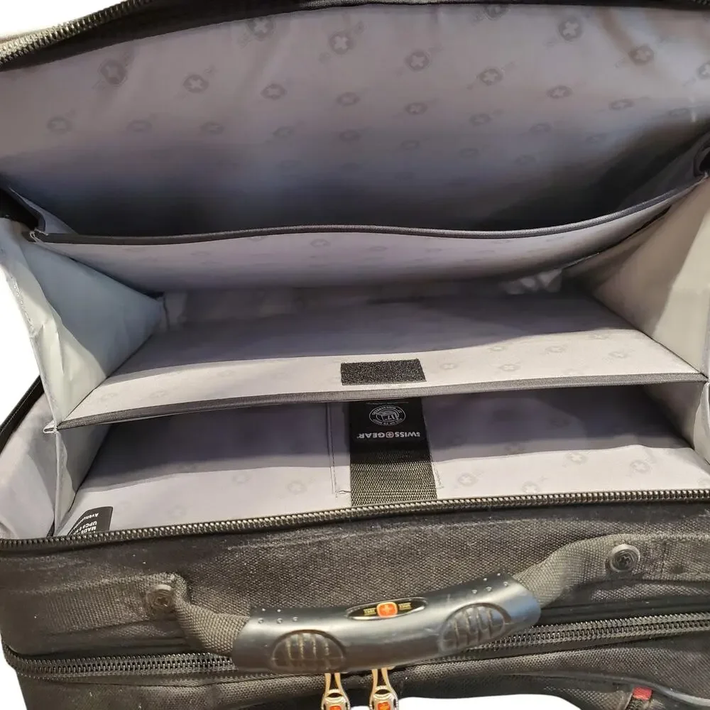 Swiss Gear Rolling Laptop Case Carry On Airline Travel Wenger Granada 17